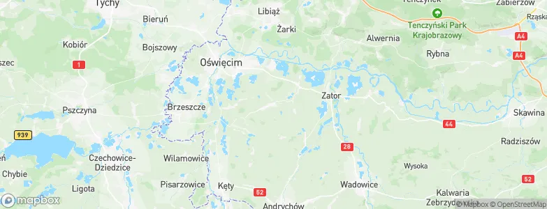 Polanka Wielka, Poland Map