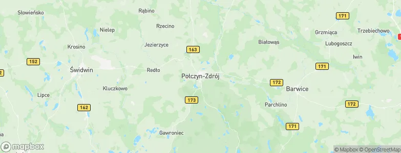 Połczyn-Zdrój, Poland Map