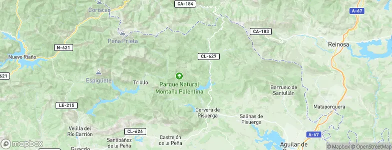Polentinos, Spain Map