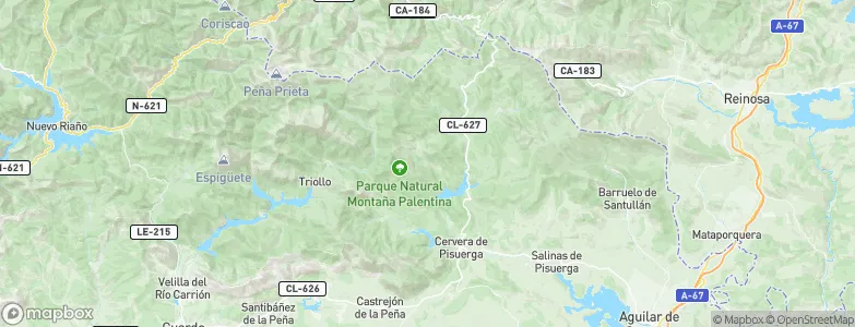 Polentinos, Spain Map