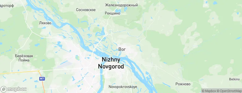 Polevoy, Russia Map