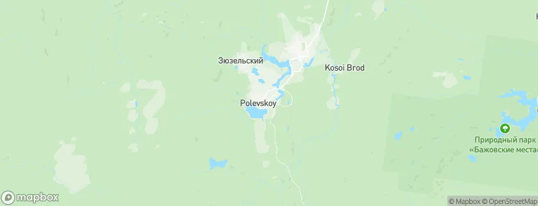 Polevskoy, Russia Map