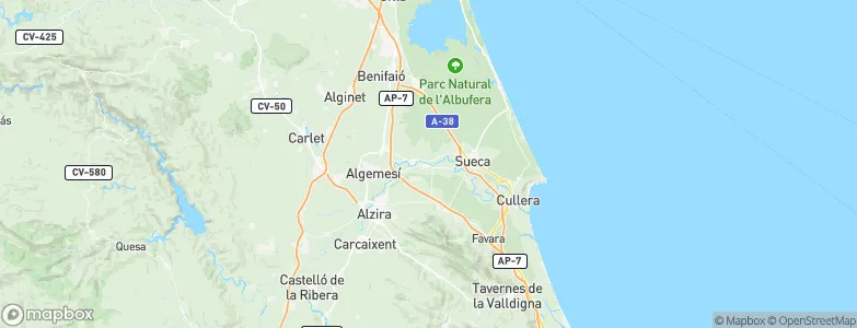 Polinyà de Xúquer, Spain Map