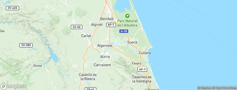 Polinyà de Xúquer, Spain Map