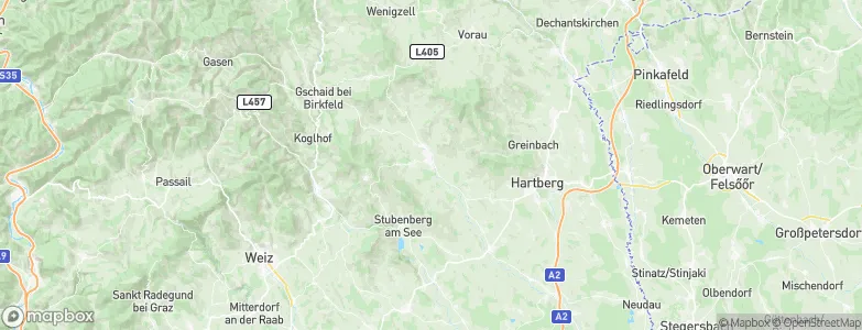 Pöllau, Austria Map