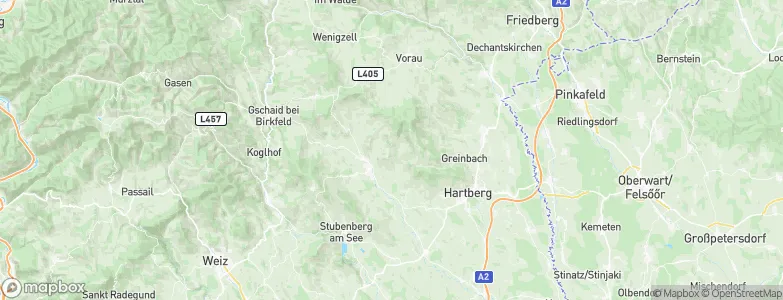 Pöllauberg, Austria Map