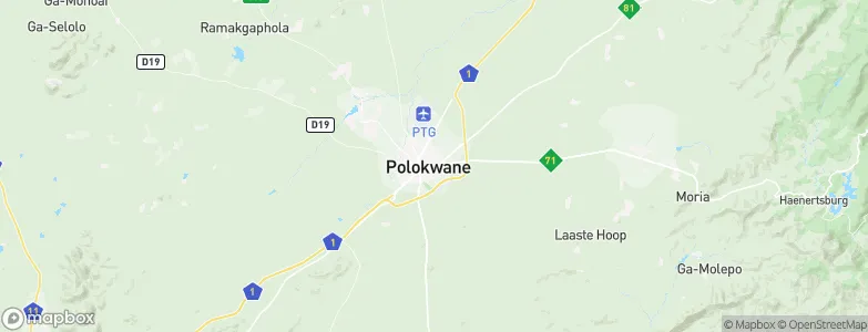 Polokwane, South Africa Map