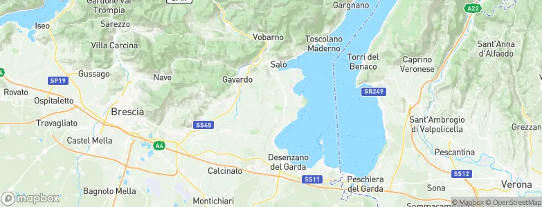 Polpenazze del Garda, Italy Map