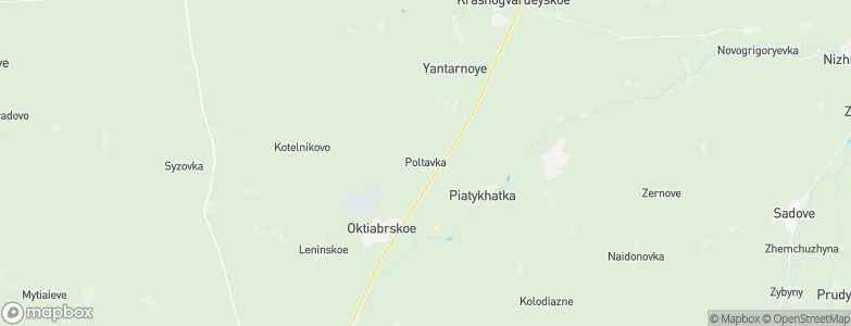 Poltavka, Ukraine Map