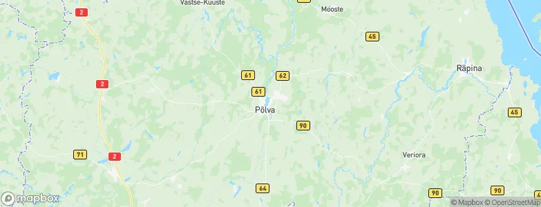 Põlva, Estonia Map