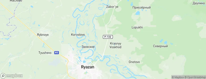 Polyany, Russia Map