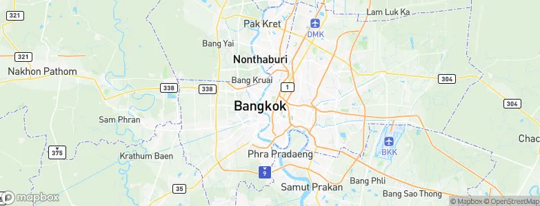Pom Prap Sattru Phai, Thailand Map
