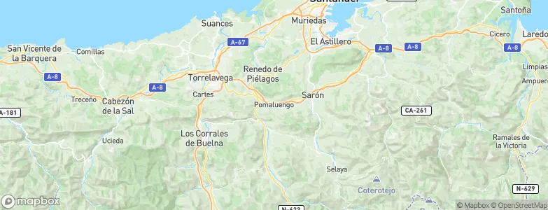 Pomaluengo, Spain Map