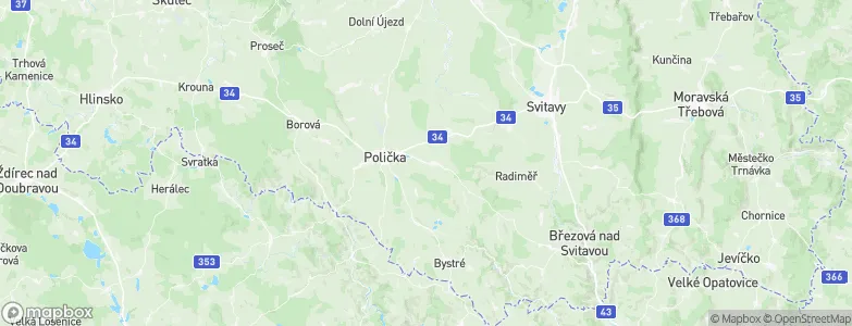 Pomezí, Czechia Map
