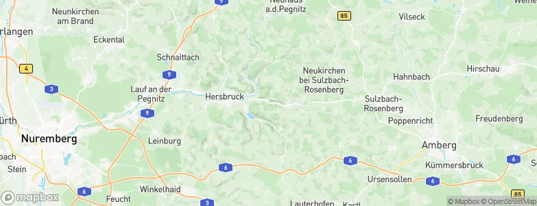 Pommelsbrunn, Germany Map