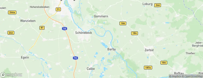 Pömmelte, Germany Map
