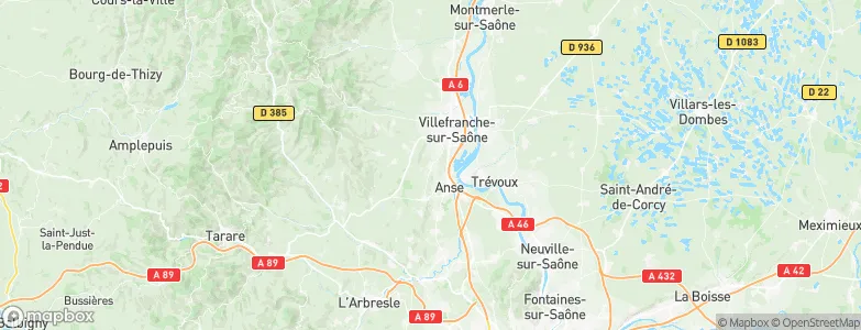 Pommiers, France Map