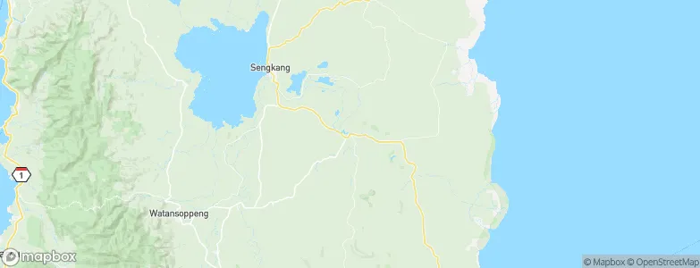 Pompanua, Indonesia Map