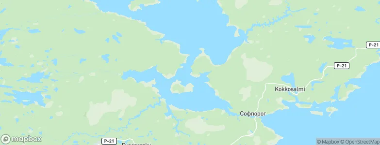 Ponchi, Russia Map
