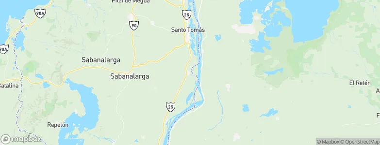 Ponedera, Colombia Map