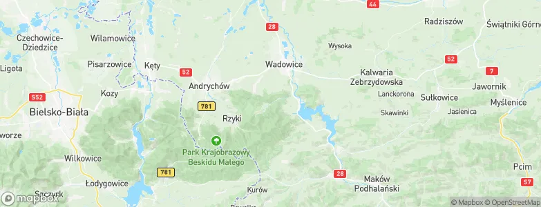 Ponikiew, Poland Map