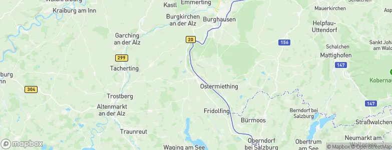 Ponlach, Germany Map