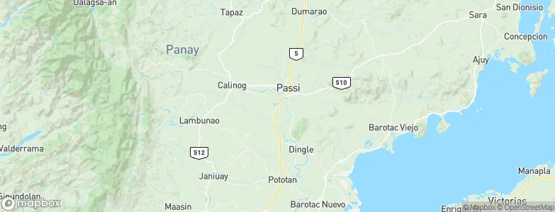 Ponong, Philippines Map