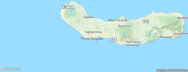 Ponta Delgada (São Pedro), Portugal Map