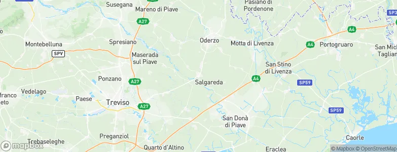 Ponte di Piave, Italy Map