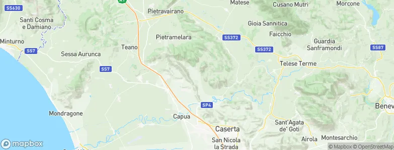 Pontelatone, Italy Map