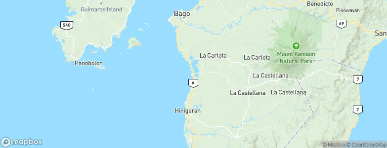 Pontevedra, Philippines Map