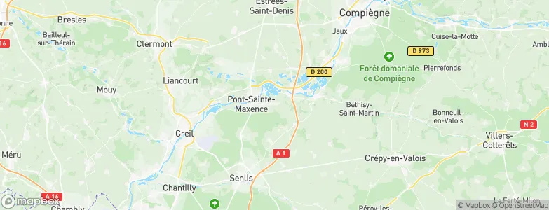 Pontpoint, France Map