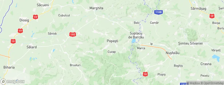 Popeşti, Romania Map