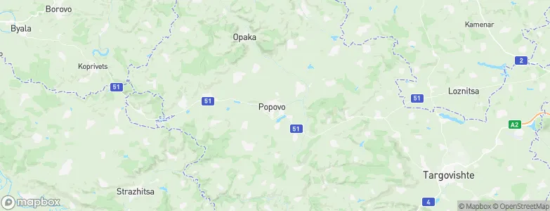 Popovo, Bulgaria Map
