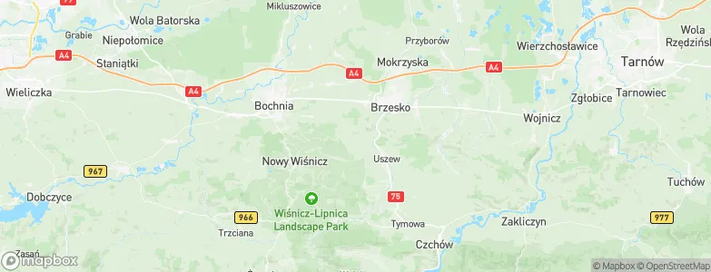 Poręba Spytkowska, Poland Map