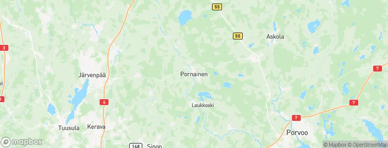 Pornainen, Finland Map