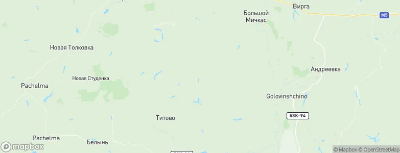 Poroshino, Russia Map