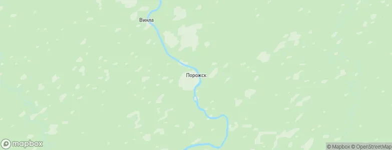 Porozhsk, Russia Map