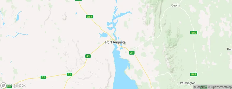 Port Augusta, Australia Map