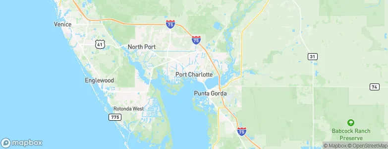 Port Charlotte, United States Map