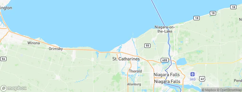 Port Dalhousie, Canada Map