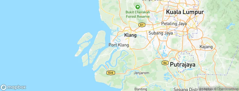 Port Klang, Malaysia Map