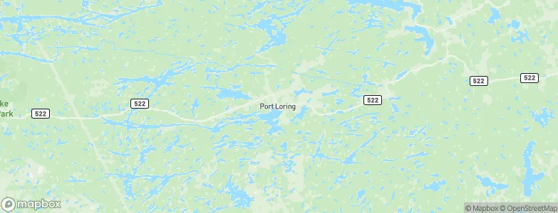 Port Loring, Canada Map