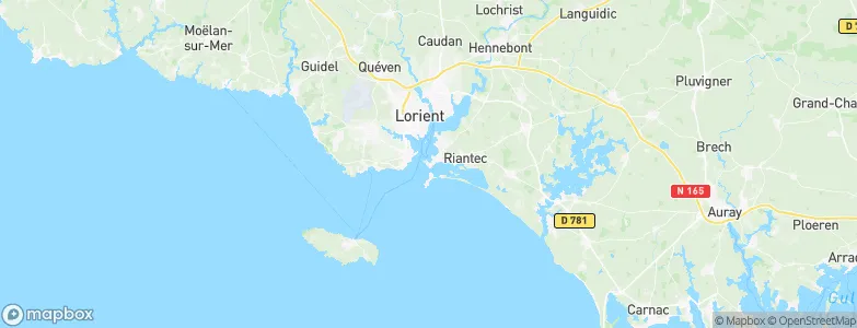Port-Louis, France Map