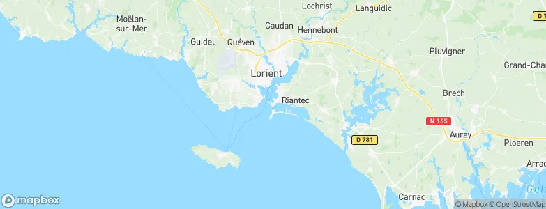 Port-Louis, France Map