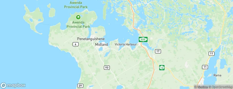 Port McNicoll, Canada Map