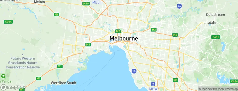 Port Melbourne, Australia Map