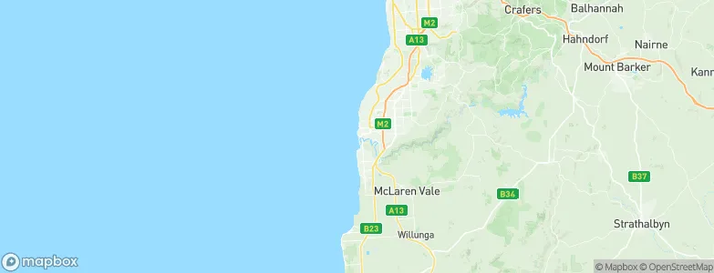 Port Noarlunga, Australia Map