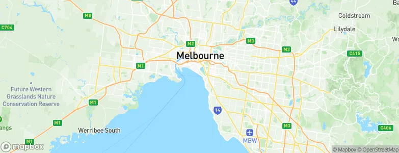 Port Phillip, Australia Map