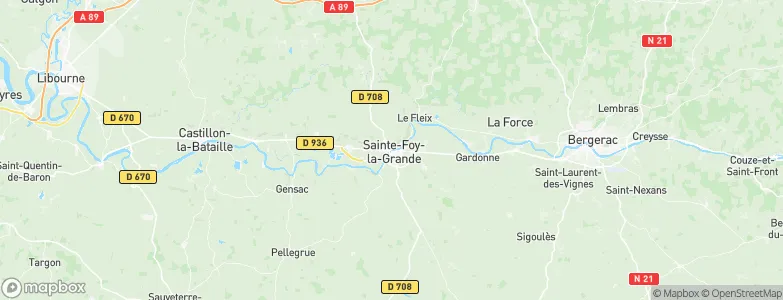 Port-Sainte-Foy-et-Ponchapt, France Map